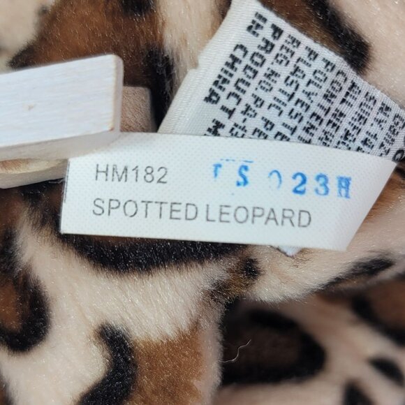 Webkinz Spotted Leopard Plush Brown Stuffed Animal Beans Ganz No Codes HM182 - Picture 10 of 11